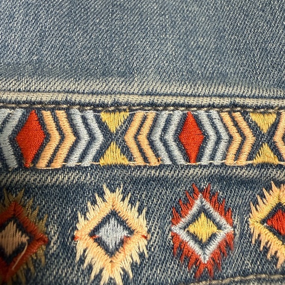 DRIFTWOOD Denim Jacket with Embroidered Accents - Picture 7 of 16